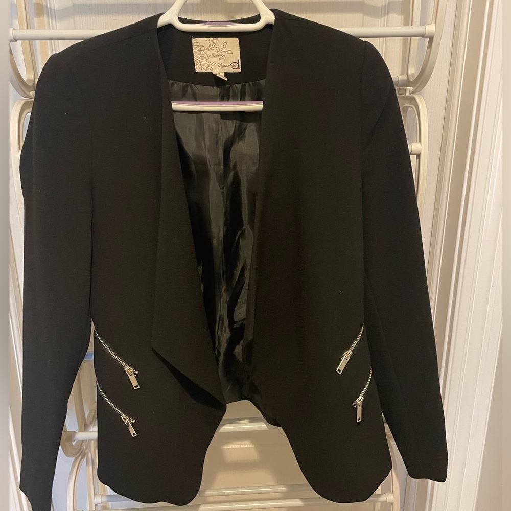 Dynamite Blazer with Zippers